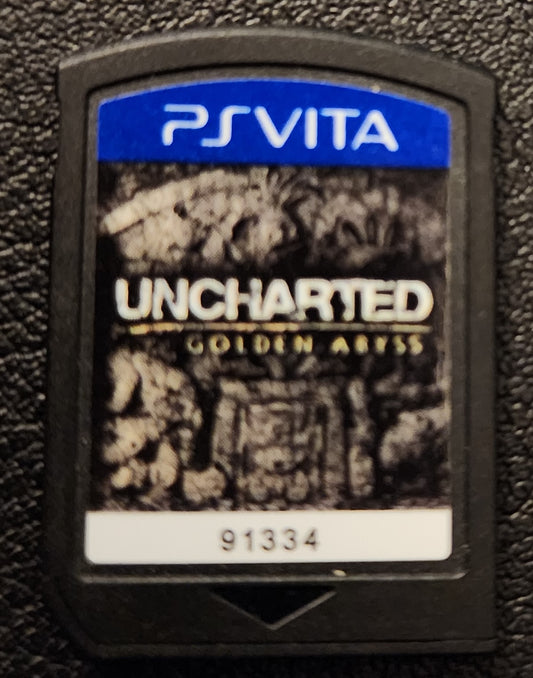 “Uncharted: Golden Abyss – PS Vita (Used, Cartridge Only, Tested & Working)”