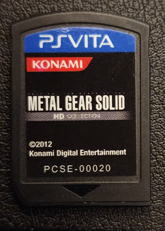 Metal Gear Solid HD Collection – PS Vita (Used, Cartridge Only, Tested & Working)