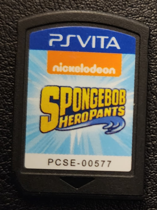 SpongeBob HeroPants – PS Vita (Used, Cartridge Only, Tested & Working)