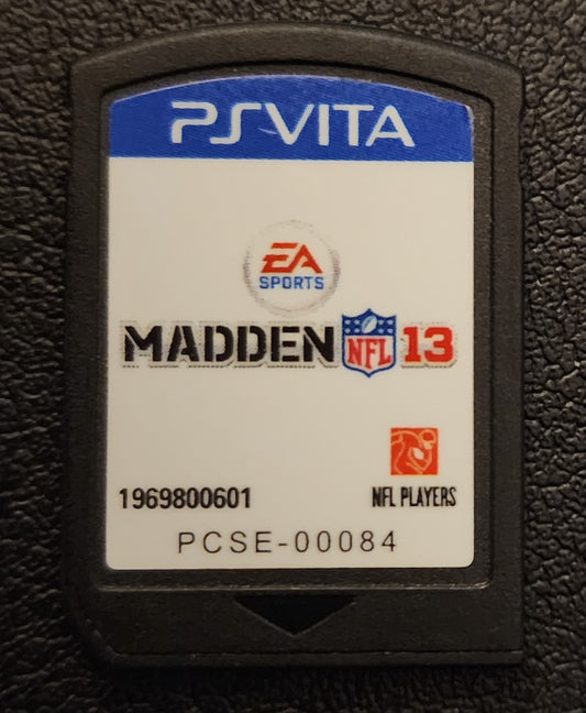 Madden NFL 13 – PS Vita (Used, Cartridge Only, Tested & Working)