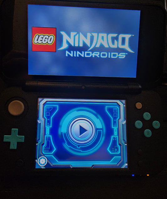 Nintendo 2DS XL Console Bundle – Includes LEGO Ninjago: Nindroids (Tested & Working)