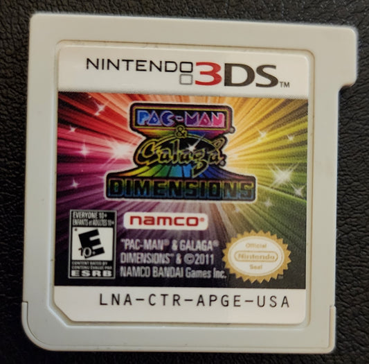 Pac-Man & Galaga Dimensions – Nintendo 3DS (Cartridge Only, Tested)